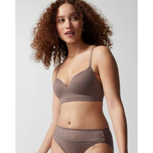 Soma Gray Enbliss Wireless Bra Size 38D - Picture 1 of 7
